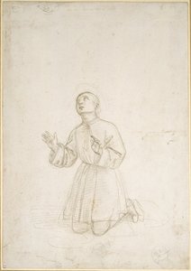 Figure agenouillée d